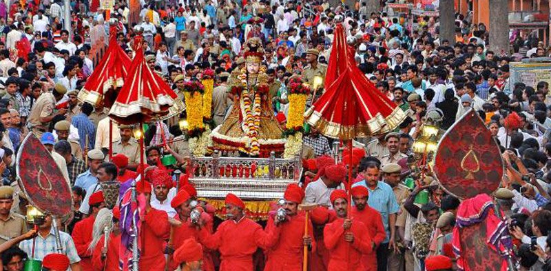 Gangaur celebration in Rajasthan