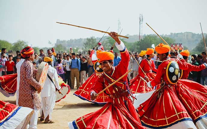 Folk dance festival in jodhpur